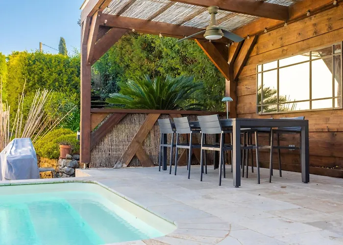 La Petite Maison Jaune Hébergement de vacances Grimaud